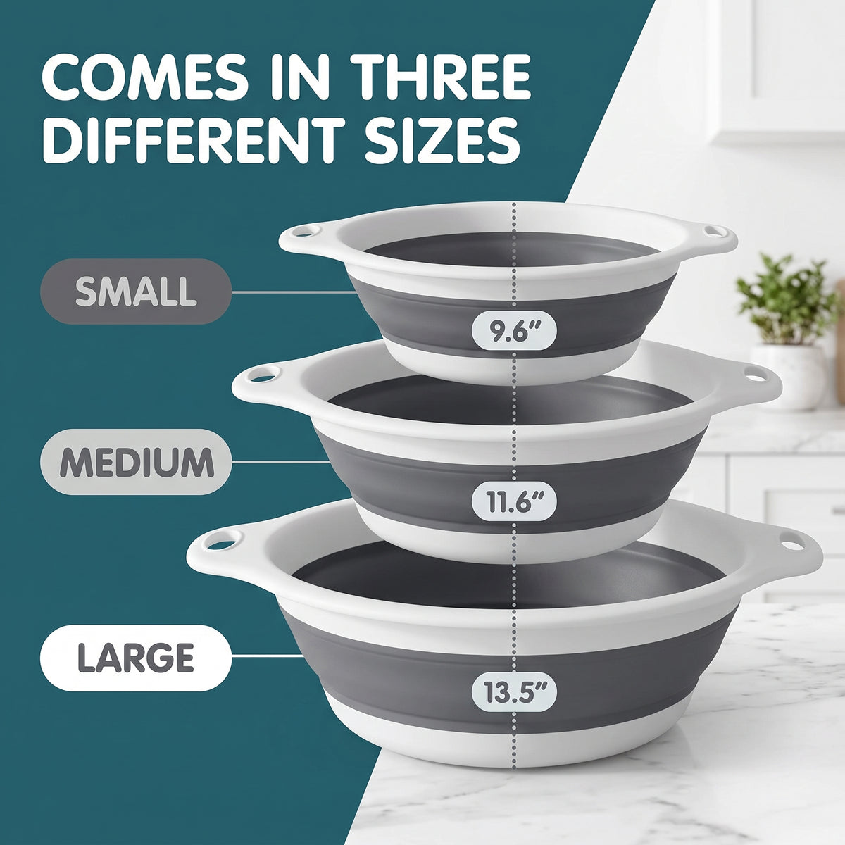 The Sink-Saving Colander Set