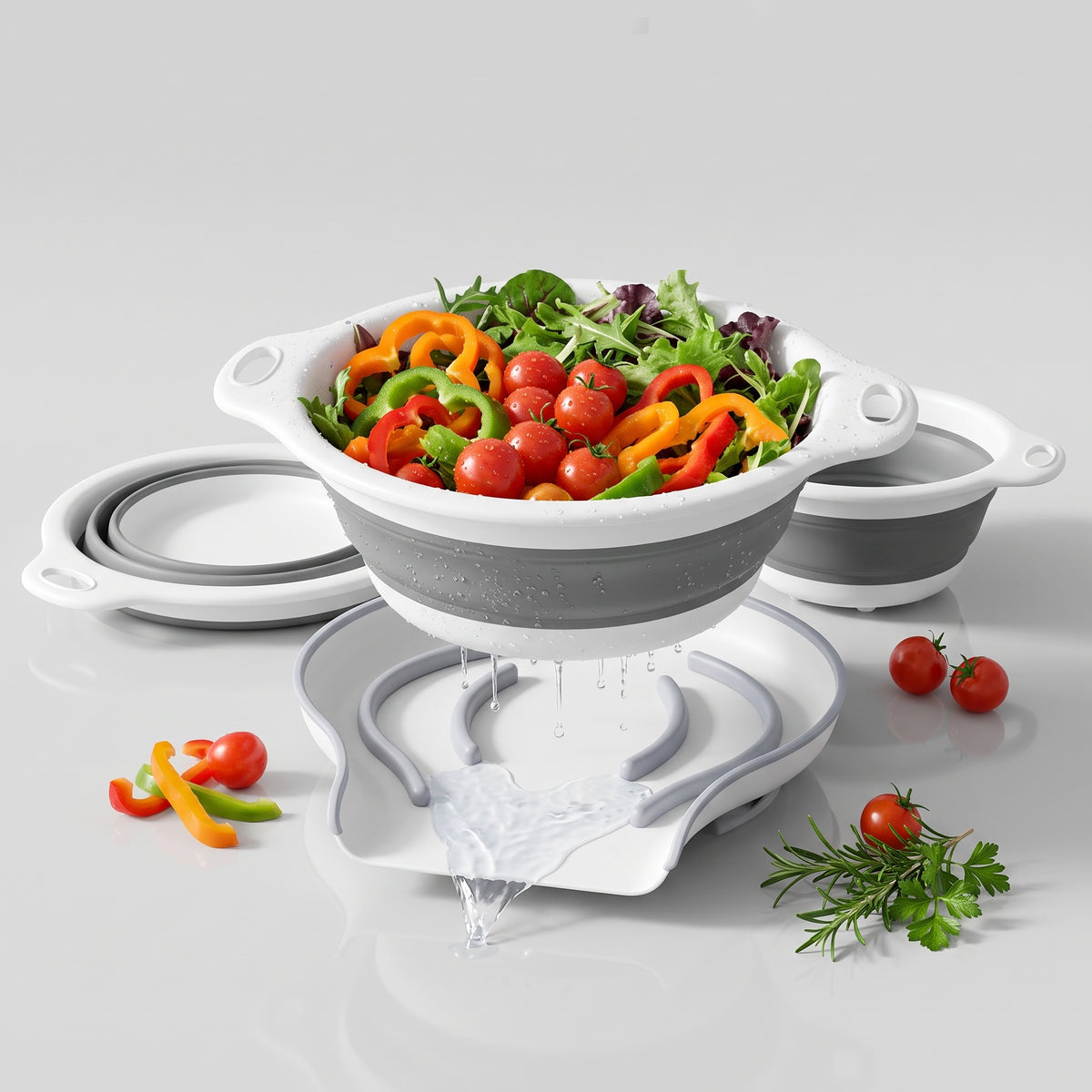 The Sink-Saving Colander Set